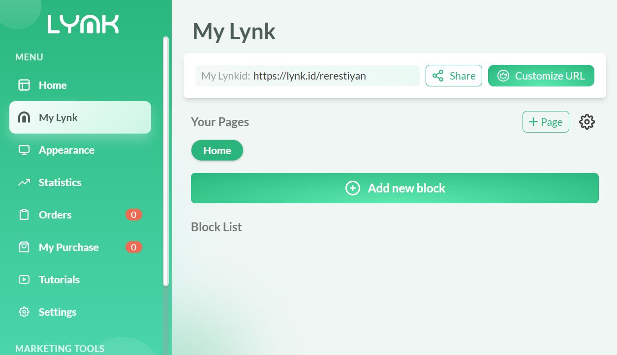 Cara mendapatkan uang dari Lynk ID
